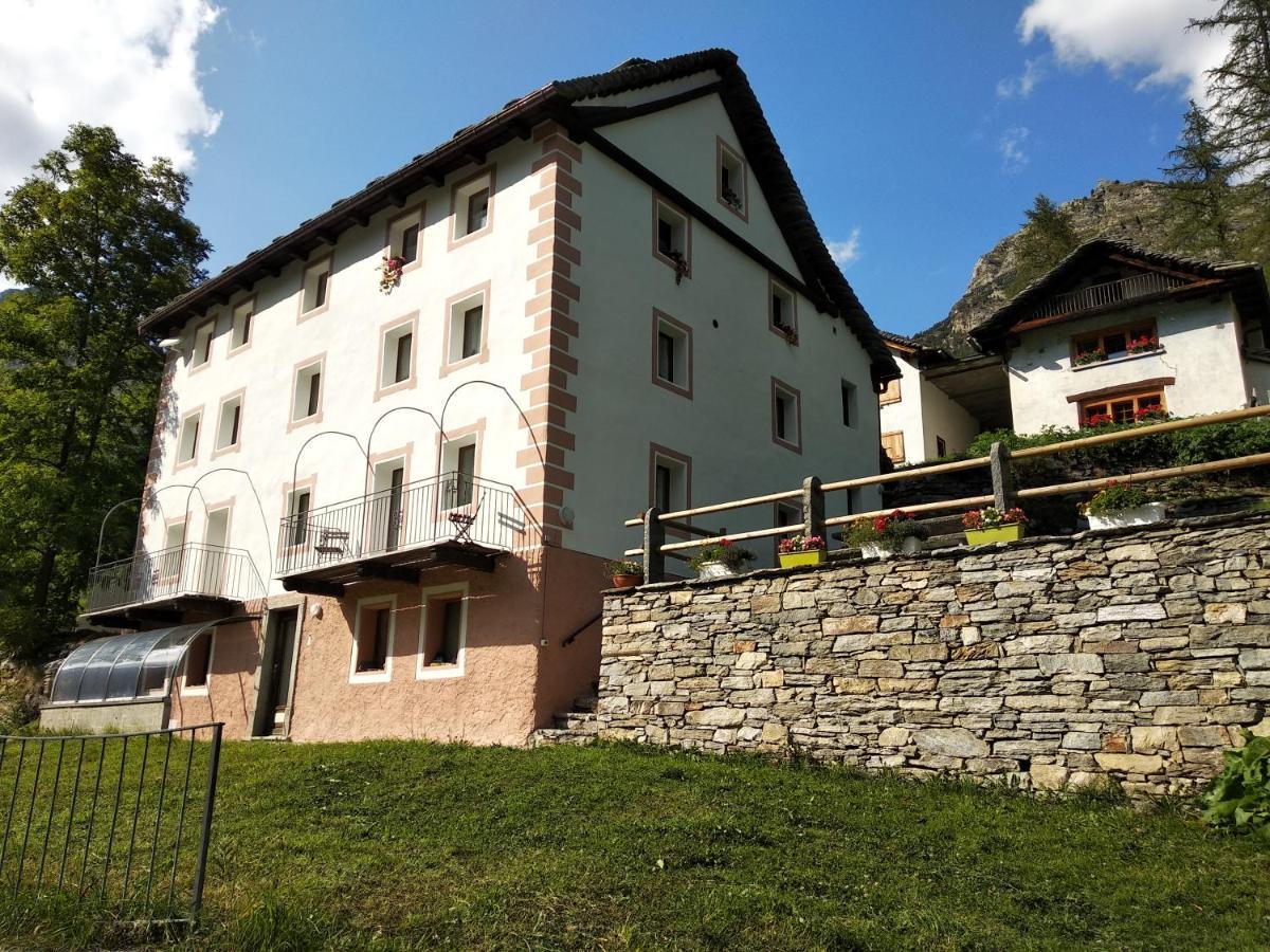 Casa Sonnenberg Apartment Bosco Gurin Bagian luar foto