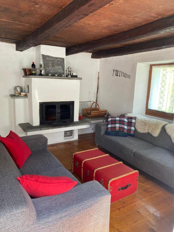 Casa Sonnenberg Apartment Bosco Gurin Bagian luar foto