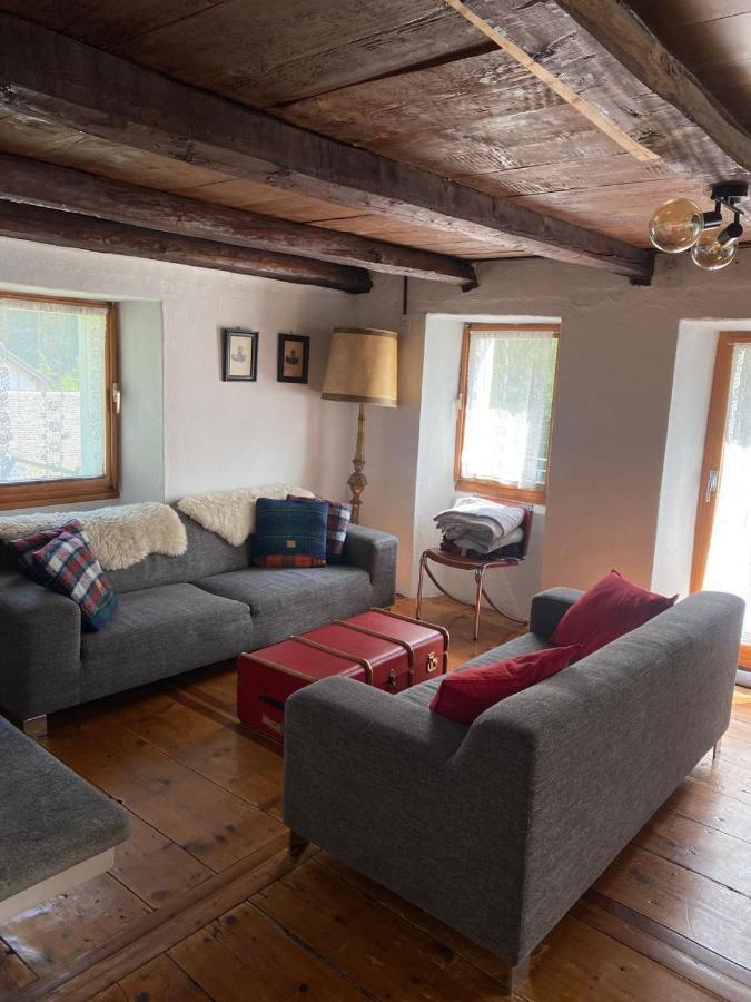 Casa Sonnenberg Apartment Bosco Gurin Bagian luar foto